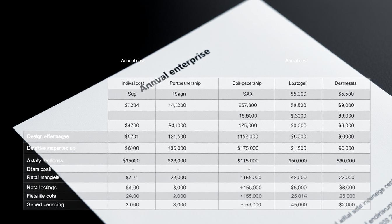 Kostenvergleich Rechtsformen