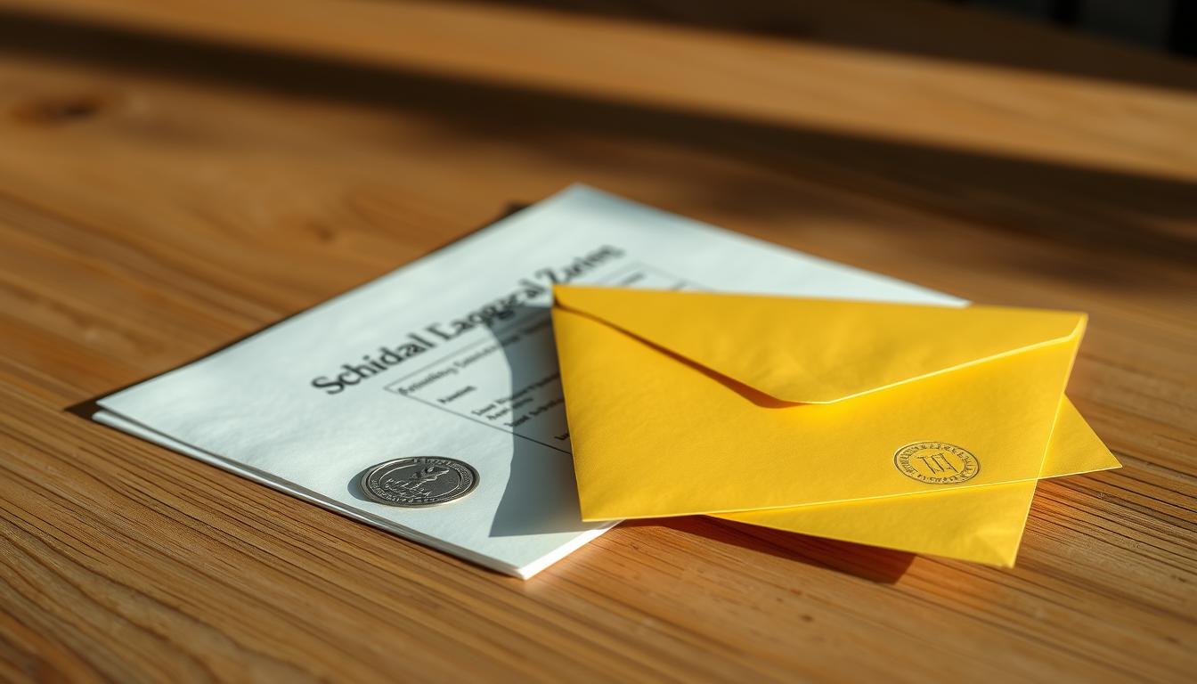Scheidungsantrag Zustellung